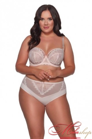 Трусики сліпи мікрофібра з мереживом AVA 2077/1